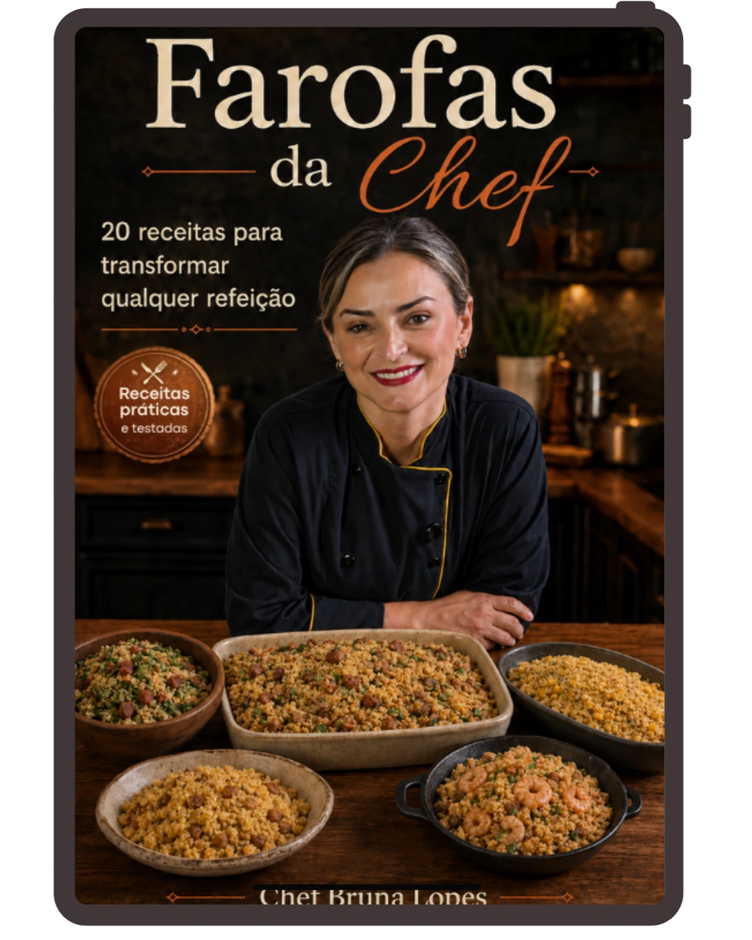 Capa do eBook Farofas da Chef